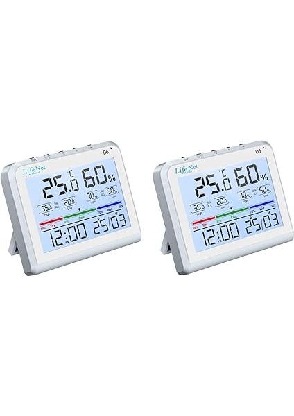 Net Medikal Dijital Termometre Isı ve Nem Ölçer D6 fiyatları