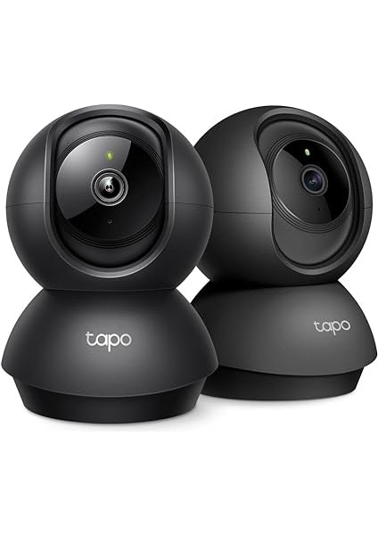 Tapo C211 2k 3mp Yatay ve Dikey Ev Güvenliği Wi-Fi Kamerası, Gece Görüşü, IP66 Su Geçirmez, Siyah Renk + 64GB Kioxia Microsd Bellek modelleri