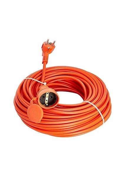 20 Metre Seyyar Uzatma Kablosu 3x1.5 mm Turuncu Cca Kablo fırsatları