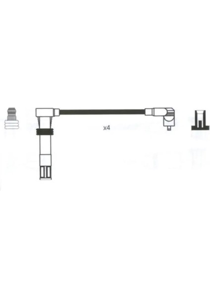 7802 Buji Kablosu 036905409K 06A905409A 06A905430