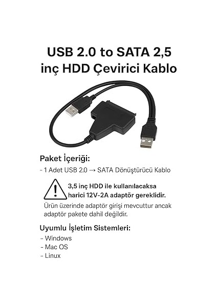 2.0 2.5 3.5 Inç Sata SSD HDD Hard Disk Dc Güç Çevirici Dönüştürücü Adaptör Kablosu fiyatları