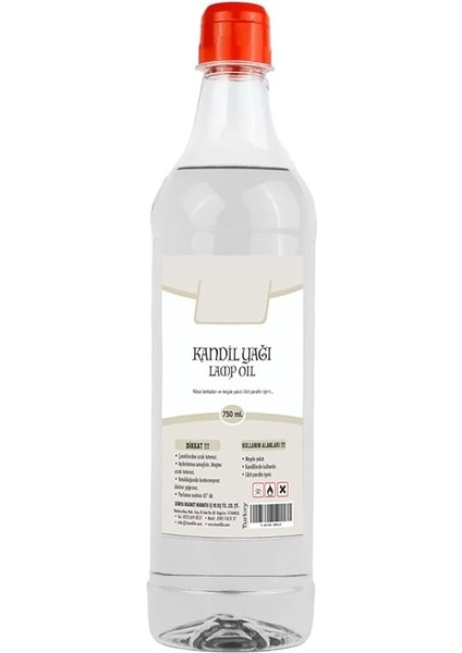 Şeffaf Kandil Yağı Kokusuz Dumansız Iç Mekan (0,75 Lt) Gaz Yağı Bambu Meşale Yakıtı