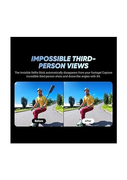 X4 Su Geçirmez 8k 360 Aksiyon Kamerası Motosiklet Kiti | 72MP 360 Fotoğraf, 4K Geniş Açılı Video Kamera | Ağır Hizmet Kelepçesi, Eylem Görünmez Selfie Çubuğu, Lens Kapağı ve 256 GB Micro Sd modelleri