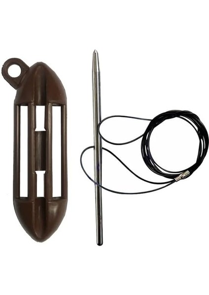 Plastik Balık Dizgisi Seti, Kahverengi