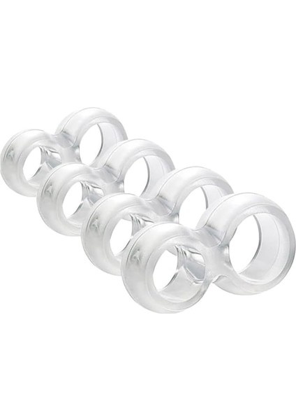 Aksesuar Kapı Kolu Stoperi, Kapı Arkası Duvar Koruyucu Tampon, Silikon Durdurucu, Pencere Kolu Stoperi (6)