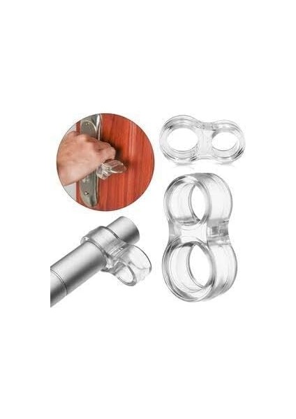 Aksesuar Kapı Kolu Stoperi, Kapı Arkası Duvar Koruyucu Tampon, Silikon Durdurucu, Pencere Kolu Stoperi (6) modelleri