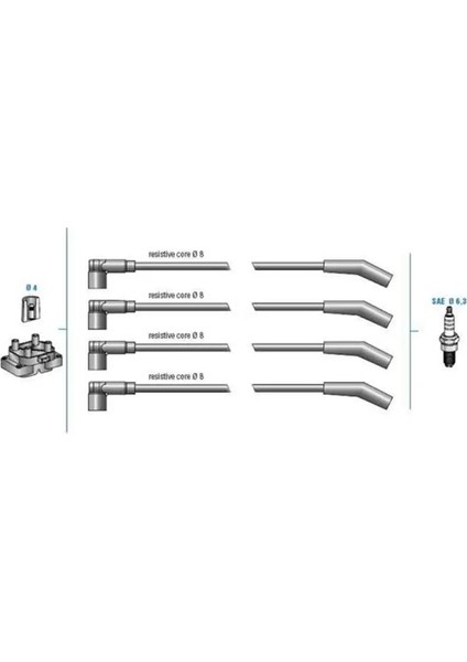 7856 Buji Kablosu 1018119 7388354