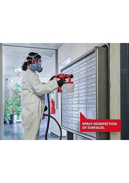 Sprey Boya Sistemi Tc-Sy 400 P (400 W, Küçük ve Orta Büyüklükte Yüzeyler Için, Vernik ve Lake Için, Boya Miktarı Ayarı) - 4260005 fırsatları