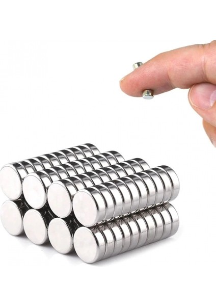 50 Adet 10X1MM Yuvarlak Neodyum Mıknatıs Güçlü Dayanıklı Magnet Nikel Kaplama fiyatları