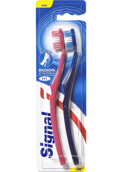 Diş Fırçası Ergonomik 1+1 fiyatları
