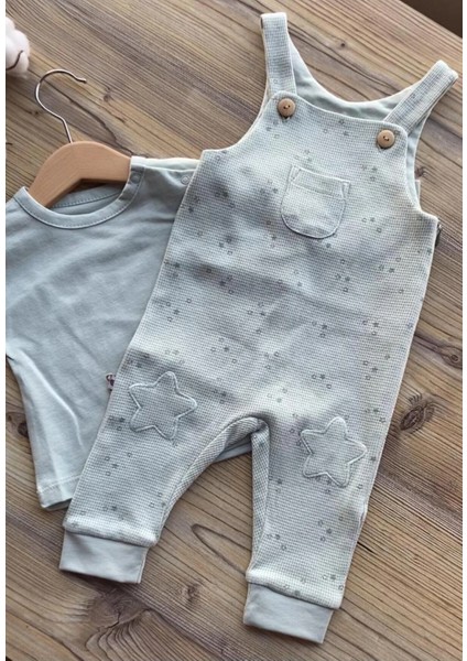 Waffle Boy Salopet Takım - Okaliptus Yeşil fiyatları