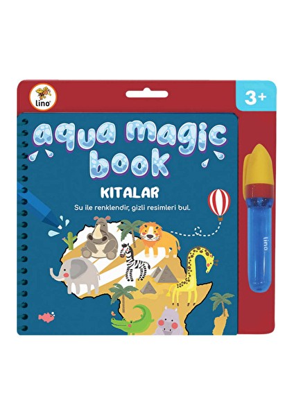 Aqua Magic Book Kıtalar (Sihirli Boyama Kitabı)