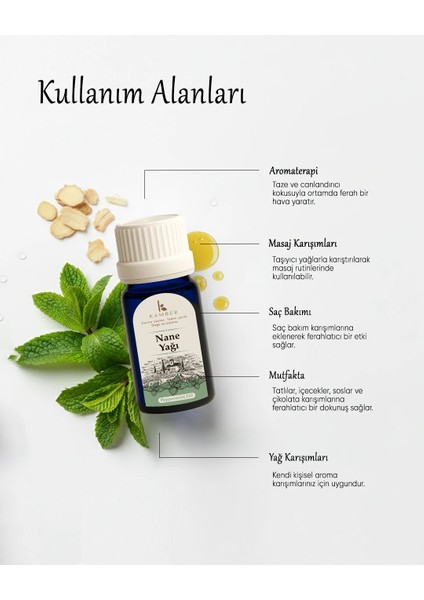 %100 Saf Nane Yağı 10ML fiyatları