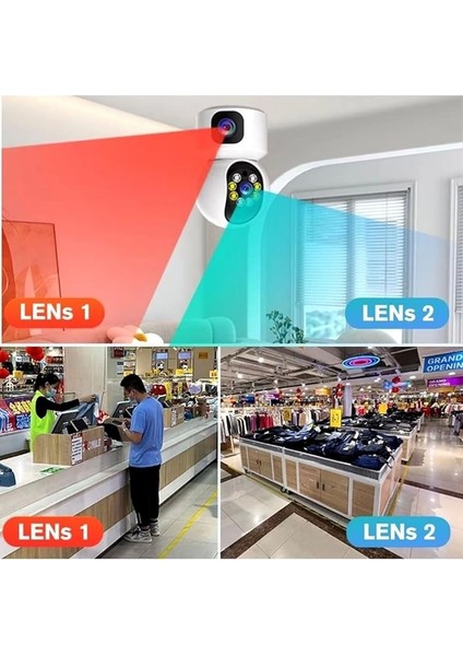 Kameralı Wifi Bağlantılı Gece Görüşlü Ev Tipi Güvenlik Kamerası Yosee modelleri