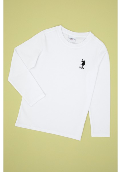 Erkek Çocuk Beyaz Sweatshirt 50314002-VR013