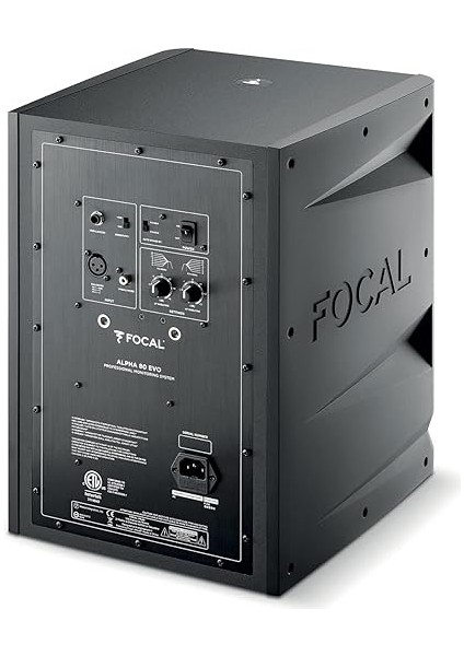 Profesyonel Alpha 80 Evo Stüdyo Monitörler - Siyah modelleri