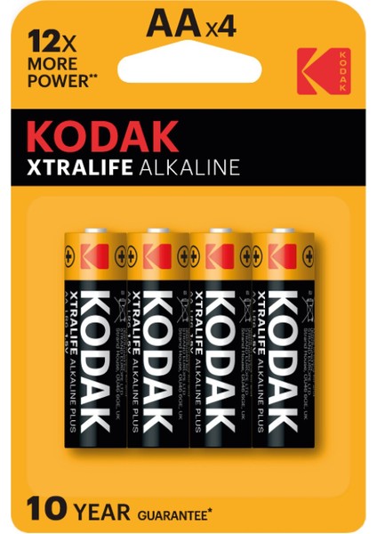 Xtralife Alkalin Kalem Pil Blister Aa 4'lü