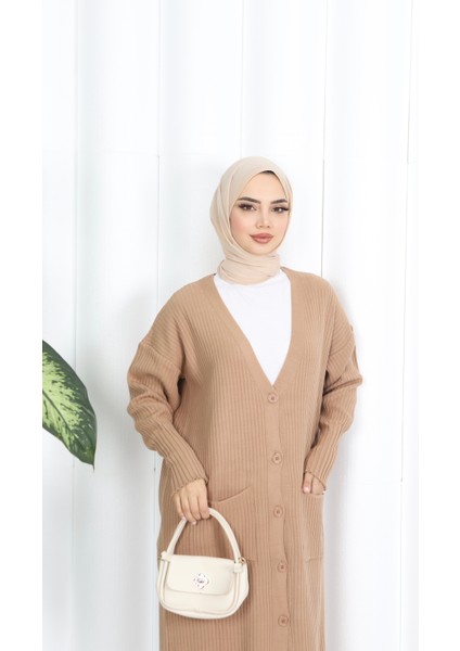 Cepli Uzun Triko Hırka modelleri