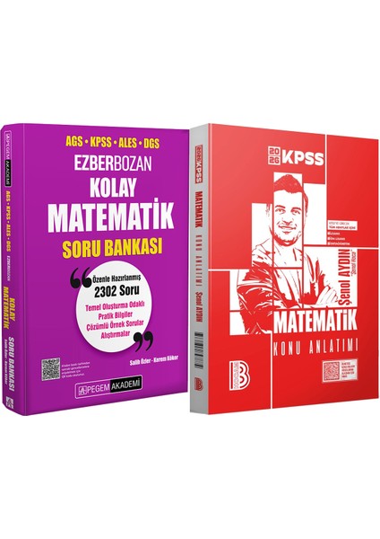 Ags Kpss Ales Dgs Kolay Matematik Soru Bankası - 2026 Kpss Matematik Konu Anlatımı