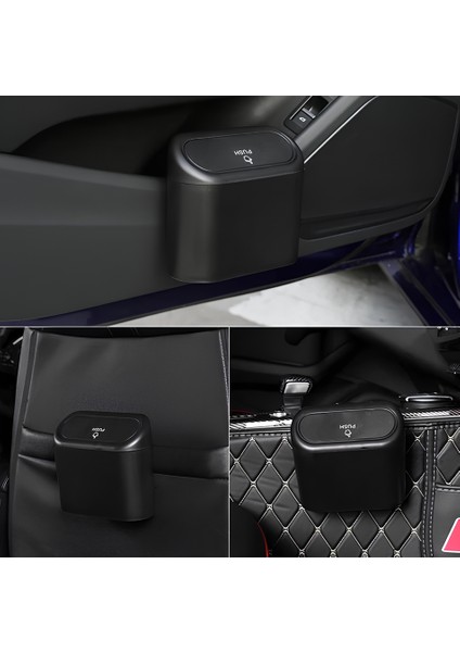 Araç Çöp Kovası Araba Çöp Kovası Portatif Çok Fonksiyonlu