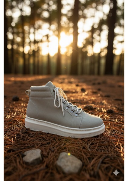 ZRJ206 Bağcıklı Gri Süet Erkek Spor Bot modelleri