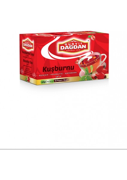Kuşburnu Bardak Poşet 20’li