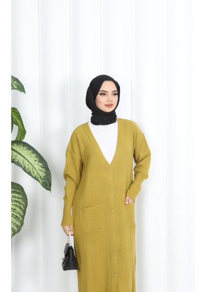 Cepli Uzun Triko Hırka modelleri