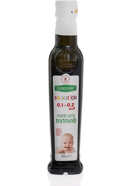 Organik Bebekler Için Zeytinyağı 250 ml