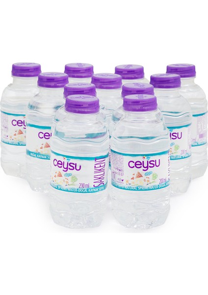 Doğal Kaynak Suyu 12X200 ml modelleri