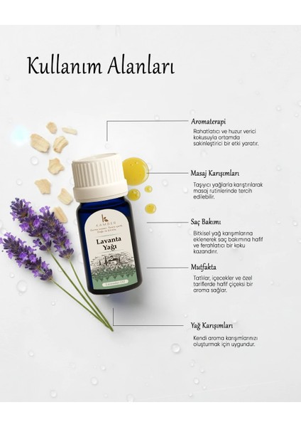 %100 Saf Lavanta Yağı 10ML fiyatları