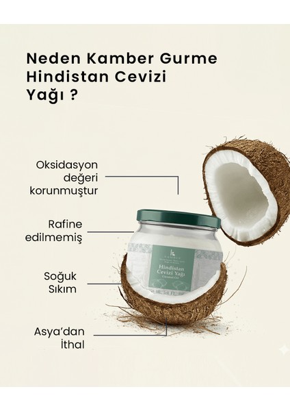 %100 Doğal Hindistan Cevizi Yağı 150ML ( Güney Asya’dan) fiyatları