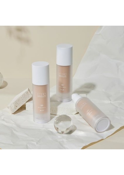 Absolute Bb Krem No:21 Spf 50+ / Pa++++ | Yüksek Kapatıcı & Işıltılı Bb Krem | Yaşlanma Karşıtı Etki
