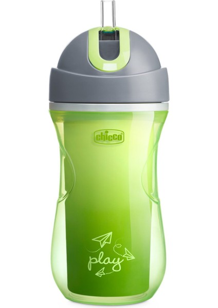 Isı Yalıtımlı Pipetli Bardak 14+ Ay 266 ml