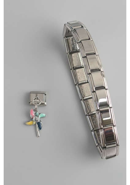 Italyan Charm Bileklik Charmı Rüzgar Gülü Model 1 Adet fiyatları