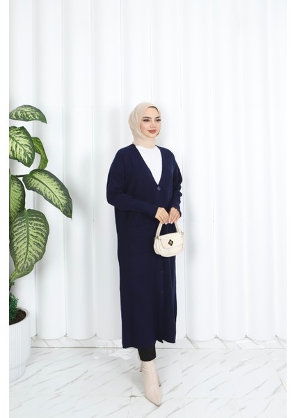 Cepli Uzun Triko Hırka fiyatları