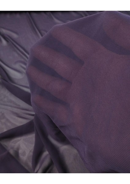 Mor Lacivert Arası Renkte Şifon En: 145 cm fiyatları