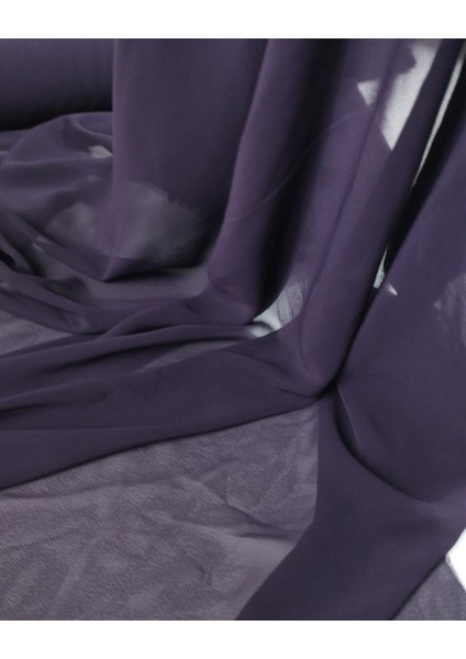 Mor Lacivert Arası Renkte Şifon En: 145 cm modelleri