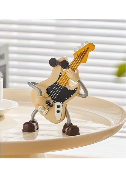 Gitar Tasarımlı Hareketli Müzik Kutusu