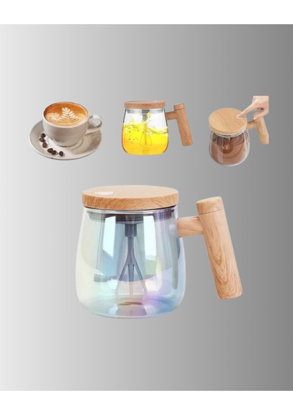 Isıtıcılı Manyetik Karıştırıcı Kupa – 400 Ml, C Tipi Şarjlı, Akıllı Tasarım fırsatları