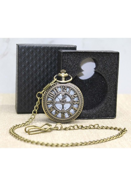 Kişiye Özel Kutulu Rakamlı Köstekli Saat