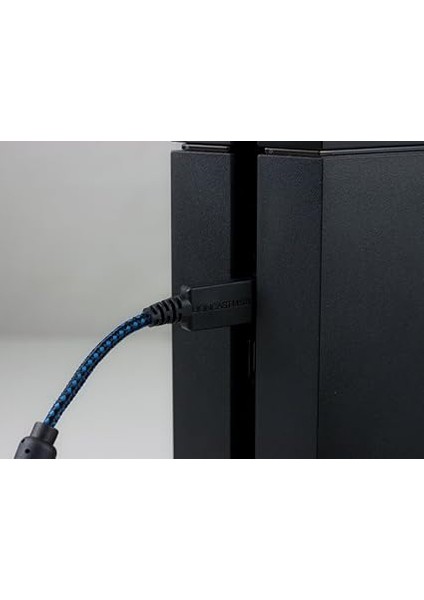 4 M Şarj Kablosu/usb Kablosu/kontrol Kablosu / Ps4 Kablo Denetleyicisi / Ps4 Şarj Kablosu/mikro USB Kablosu/denetleyici Kablosu, Ps4 ve Xbox One x Controller Için, Siyah/mavi Micro-Usb modelleri