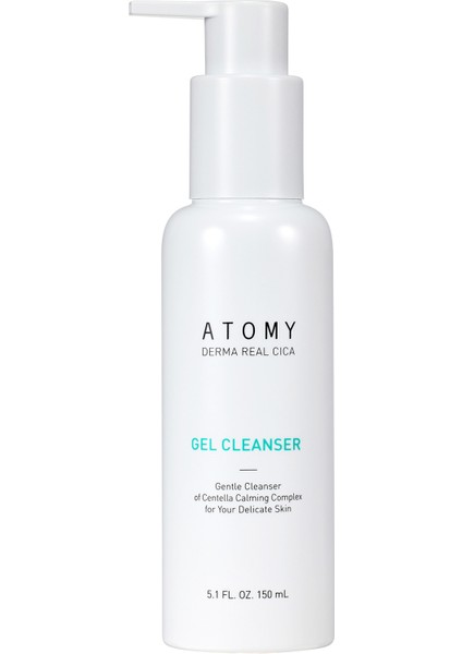 Derma Real Cica Jel Temizleyici | Hassas ve Kızarık Ciltler Için Yüz Yıkama Jeli | Yatıştırıcı ve Onarıcı Bakım