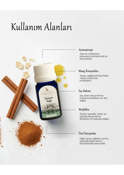 %100 Saf Tarçın Yağı 10 ml fiyatları