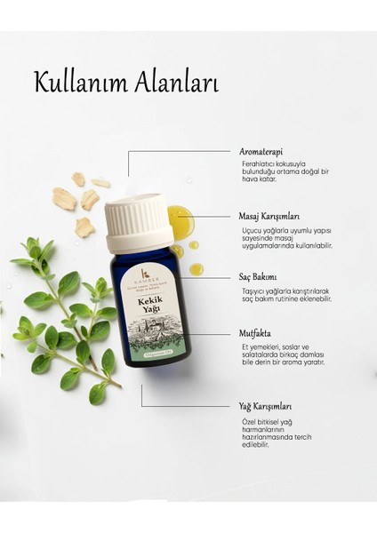 %100 Saf Kekik Yağı 10ML fiyatları