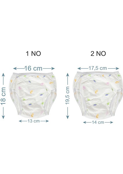 Pamuk Pedli Bebek Alıştırma Külodu 4lü 10-15 kg modelleri