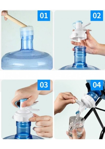 Damacana Musluk Başlığı ve Metal Ayak Stand Seti (4887) fırsatları