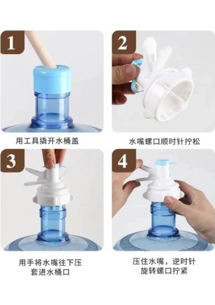 Damacana Musluk Başlığı ve Metal Ayak Stand Seti (4887) indirimleri