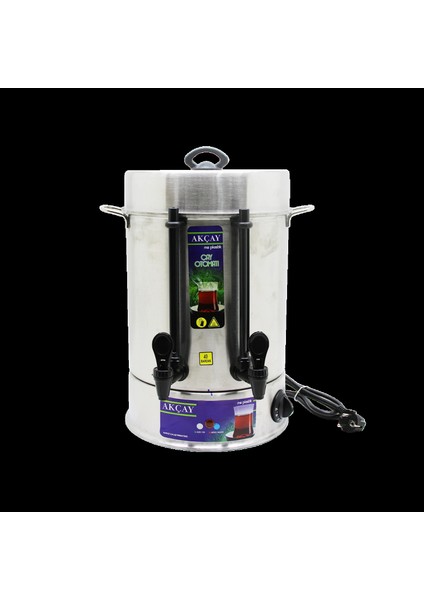 ÇAY OTOMATI 40 BARDAK SEMAVER ELEKTRİKLİ ÇAY MAKİNESİ ( MARKA DEĞİŞKENLİK GÖSTEREBİLİR ) (4887)