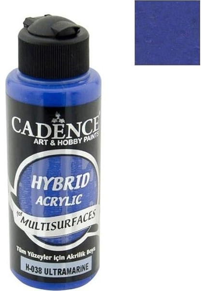 Hybrid Multisurface Akrilik Boya 120 Ml. H-038 Ultramarıne fiyatları