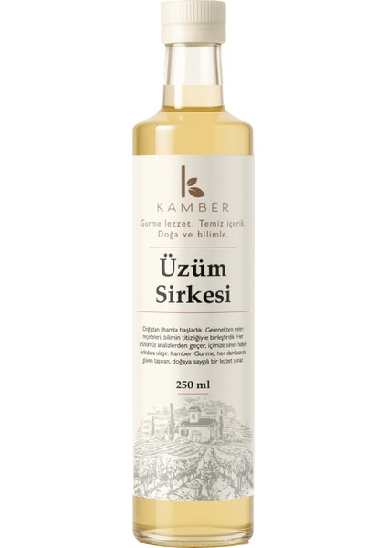 Kara Üzüm Sirkesi - 250 Ml(15 Ay Dinlendirilmiş)